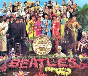 "Sgt. Pepper's Lonely Hearts Club Band" album cover (media.photobucket.com)