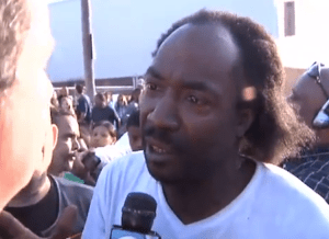 Charles Ramsey (Screen shot taken from http://www.youtube.com/watch?v=axCn04iXkBg)