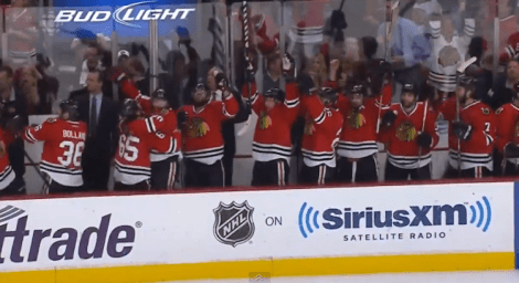 Wouldn't it be great to see the Hawks take on Dynamo Moscow? (Screen shot from http://youtu.be/0lDUH_KybKA)