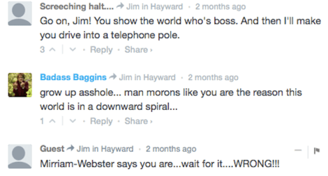 Ban internet comments