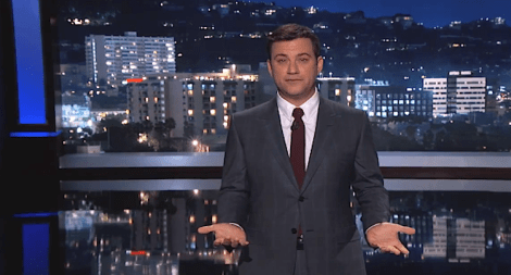 Jimmy Kimmel tests the new iPhone