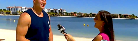 Rob Gronkowski in Florida