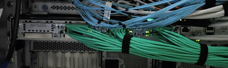 wires and circuits of a computer