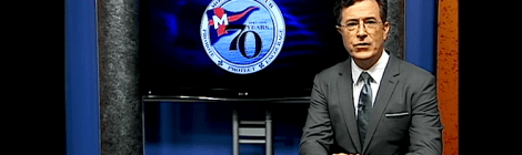 Stephen Colbert hosts "Only in Monroe"